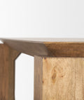 Sapphira 84" Medium Brown Mango Wood Dining Table -6