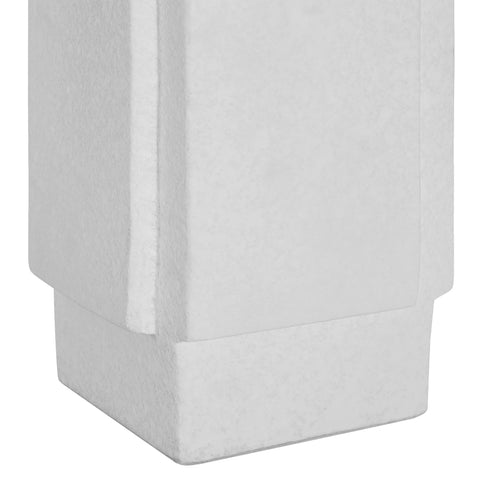 Scavo Textured Off-White Ceramic Table Lamp -4