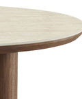 Seaton Travertine Round Dining Table-5