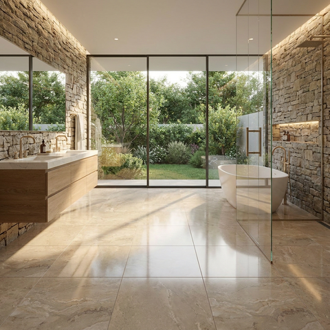 stone look floor tile