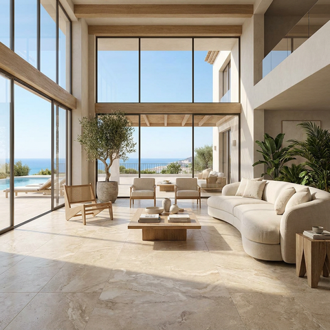 stone look floor tile