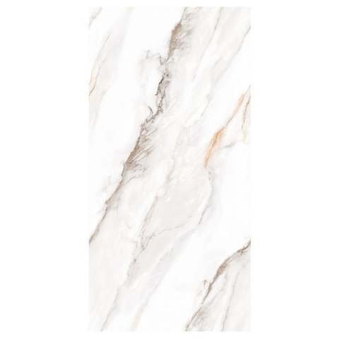 Senso White Polished Porcelain Tile 48