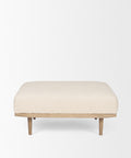 Shae Oatmeal Cotton Ottoman-2