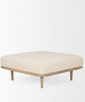 Shae Oatmeal Cotton Ottoman-3