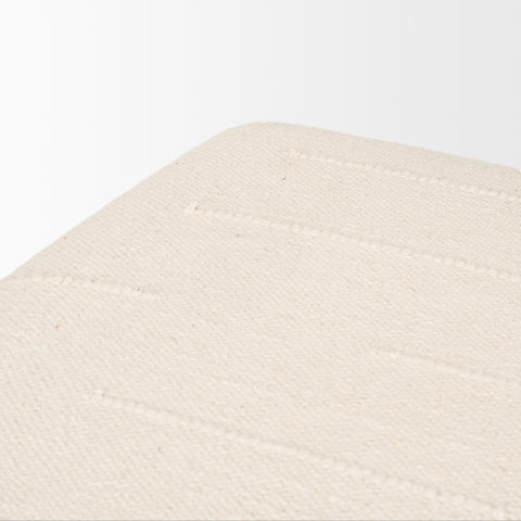 Shae Oatmeal Cotton Ottoman-5