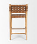 Shane Cognac Modern Leather Counter Stool-4