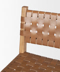 Shane Cognac Modern Leather Counter Stool-7