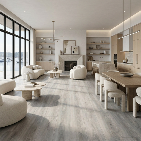 Silver Mist 11mm Waterproof SPC Vinyl Flooring