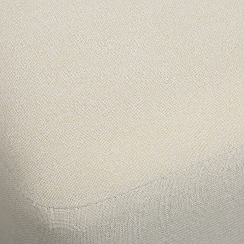 Sines Natural Linen Blend Ottoman -4