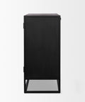 Sloan Light Brown Wood Accent Cabinet -3