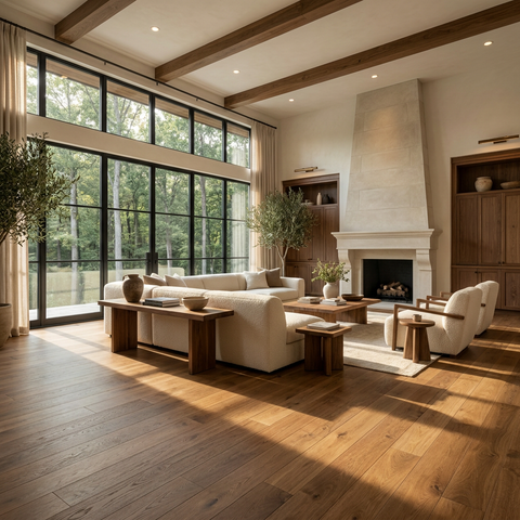 Smoked Oak 5mm Waterproof Luxury Vinyl Flooring