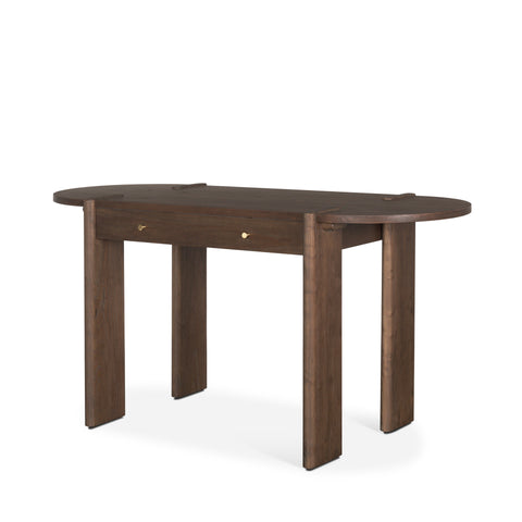 Sohan Solid Elm Wood Desk-1