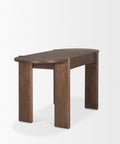 Sohan Solid Elm Wood Desk-5