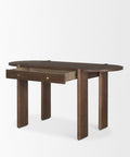 Sohan Solid Elm Wood Desk-6
