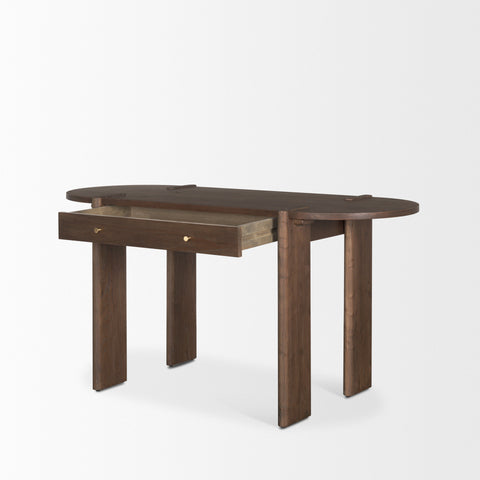 Sohan Solid Elm Wood Desk-6