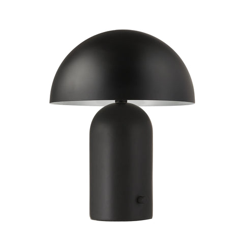 Sombra Matte Black Ceramic Table Lamp-2