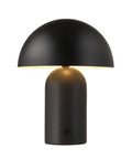 Sombra Matte Black Ceramic Table Lamp-3