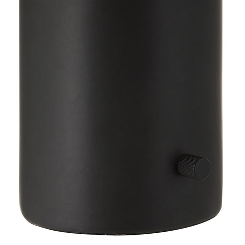 Sombra Matte Black Ceramic Table Lamp-4