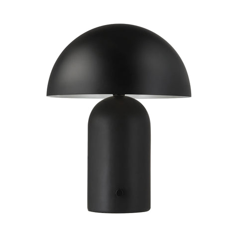 Sombra Matte Black Ceramic Table Lamp-5