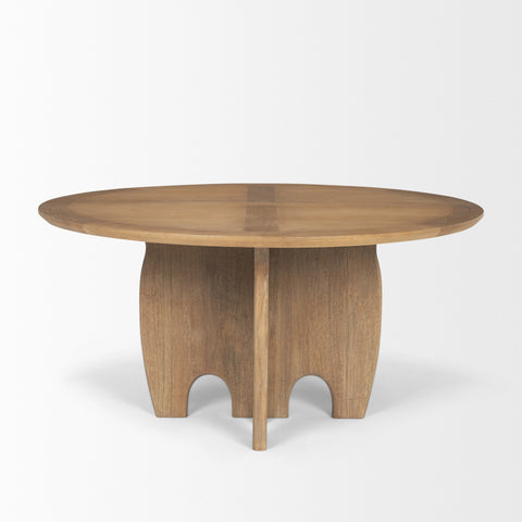 Sonomi 59" Medium Brown Oak Dining Table -2