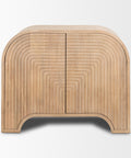 Sorina Light Brown Mango Wood Accent Cabinet -2