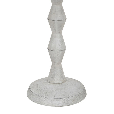 Sorriso White Wood Texture Floor Lamp-4