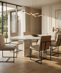 Stamford Beige Modern Upholstered Dining Chair 