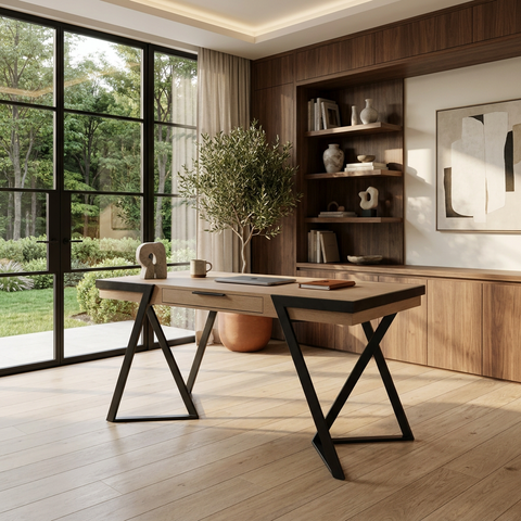 Steinbeck Solid Mango Wood Desk 