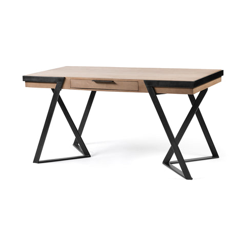 Steinbeck Solid Mango Wood Desk -1