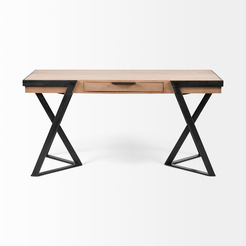 Steinbeck Solid Mango Wood Desk -2