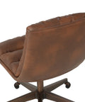 Stinson Cognac Faux Leather Office Chair-5