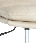Stinson Cream Faux Leather Office Chair-4
