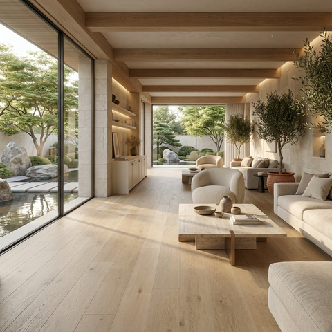 Summer Shade 8.5mm Waterproof WPC Vinyl Flooring