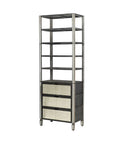Sunnyvale Solid Mango Wood Shelving Unit -1