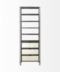 Sunnyvale Solid Mango Wood Shelving Unit -2