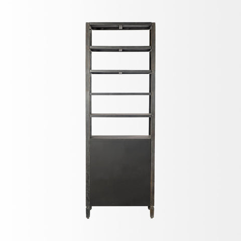Sunnyvale Solid Mango Wood Shelving Unit -4