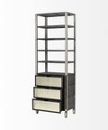 Sunnyvale Solid Mango Wood Shelving Unit -5