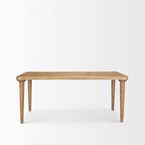 Suvan 72" Light Brown Oak Dining Table-2