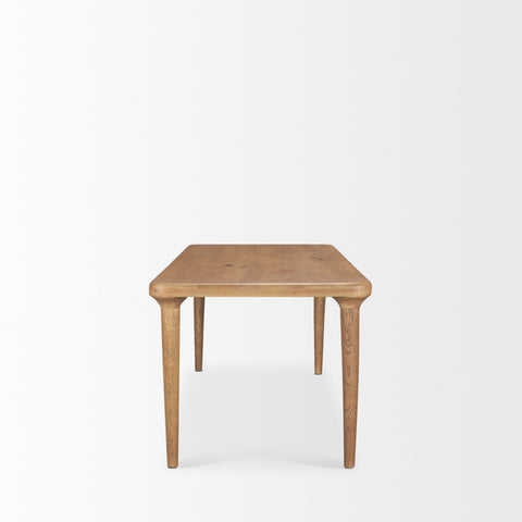 Suvan 72" Light Brown Oak Dining Table-3