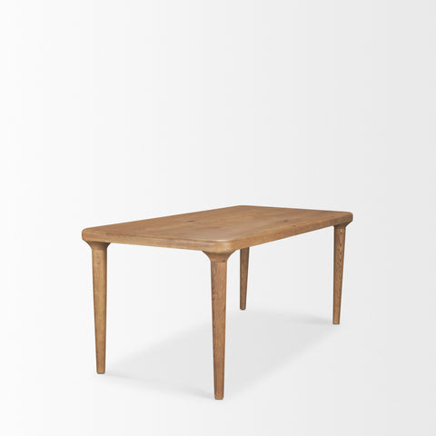 Suvan 72" Light Brown Oak Dining Table-4