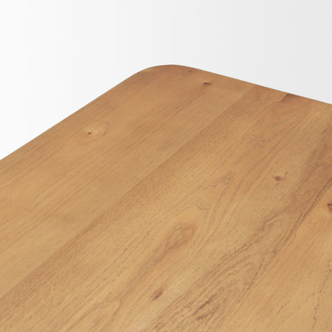 Suvan 72" Light Brown Oak Dining Table-5