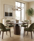 Swanson 60" Dark Brown Mango Wood Dining Table