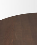 Swanson 60" Dark Brown Mango Wood Dining Table -3
