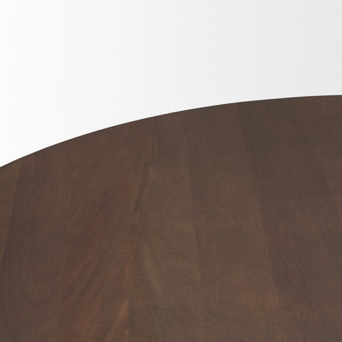 Swanson 60" Dark Brown Mango Wood Dining Table -3