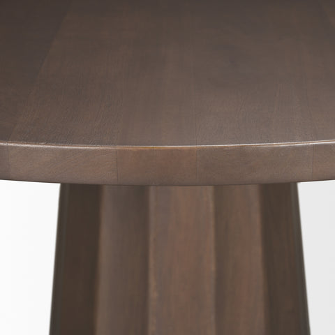 Swanson 60" Dark Brown Mango Wood Dining Table -4