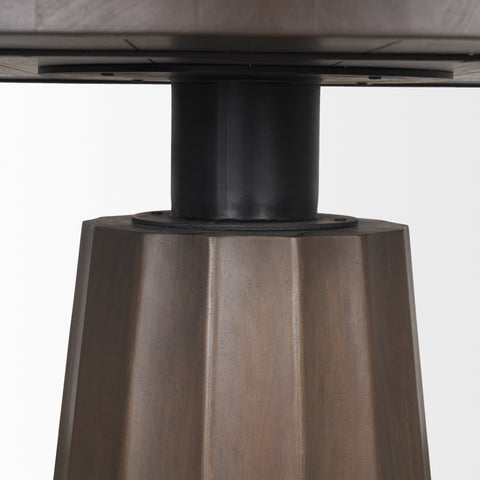 Swanson 60" Dark Brown Mango Wood Dining Table -5