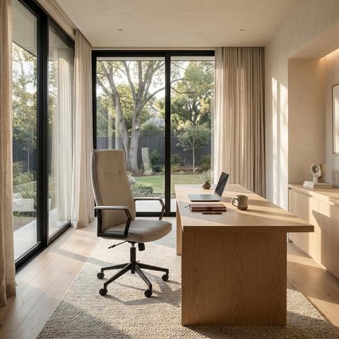 Swanson Stone Performance Fabric Office Chair