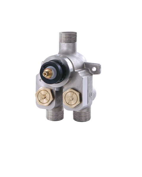 T12000 Turbo High-Flow Thermostatic Rough-In Valve - Aquabrass