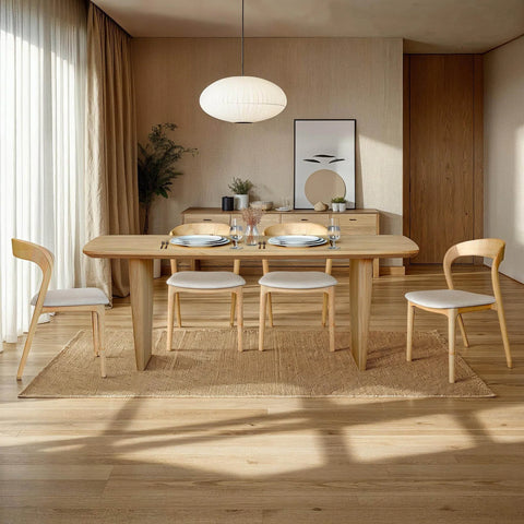 Tonic Biscotti Oak - Dining Table LH