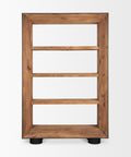 Tabor Reclaimed Pine Wood Bookcase-2